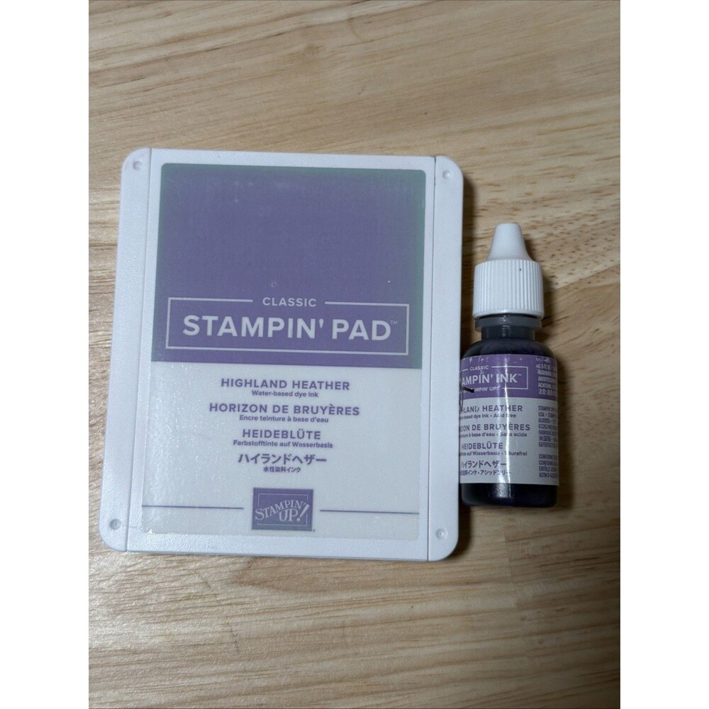 Stampin'Up! Highland Heather Stampin' Pad and Ink Refill - Current Color